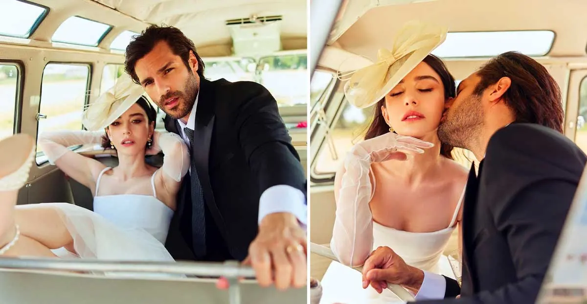 Serkan Çayoğlu and Özge Gürel got married