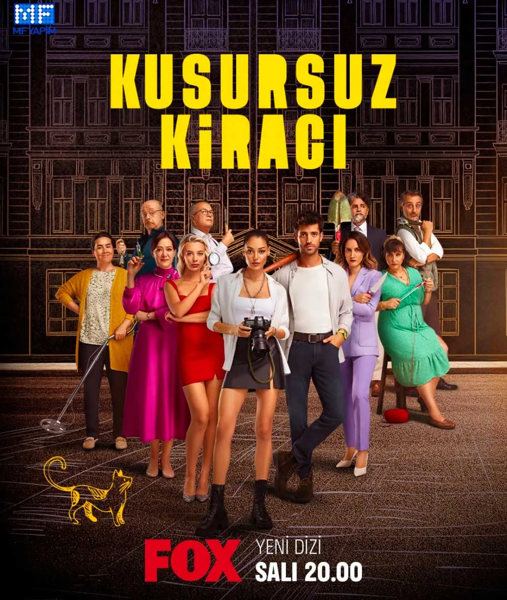 The poster of the series Kusursuz Kiracı has been shared!