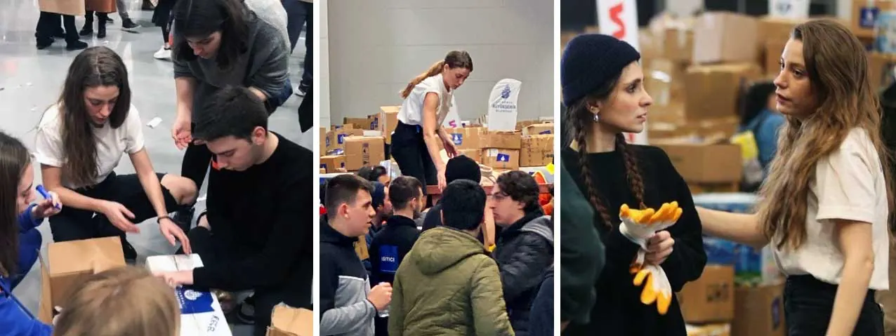 The lead roles of the Aile series Serenay Sarıkaya and Kıvanç Tatlıtuğ dedicated themselves to charity activities!