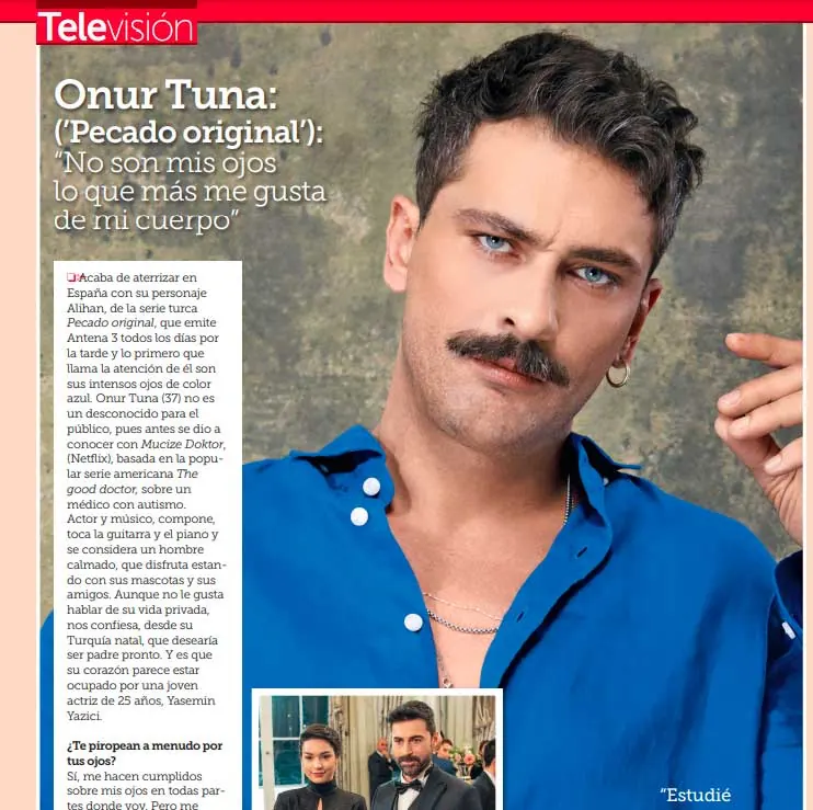 ¡Declaración de matrimonio de Onur Tuna, quien concedió una entrevista a la revista española Semana!