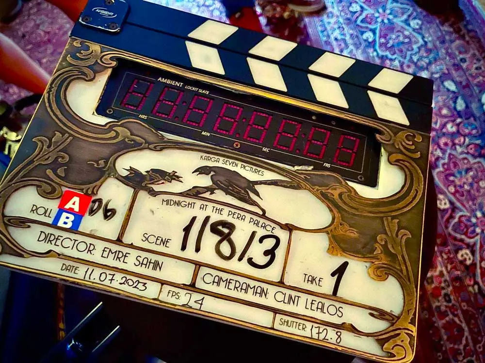 The shooting of the second season of the series Midnight at the Pera Palace has started!