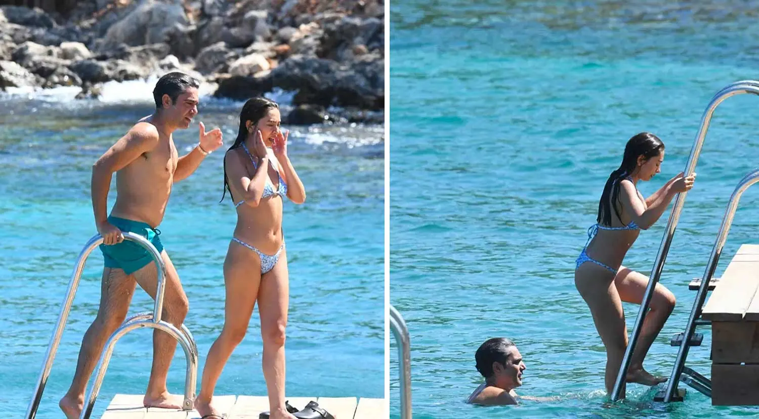 La coppia Neslihan Atagül e Kadir Doğulu è in vacanza d'amore!
