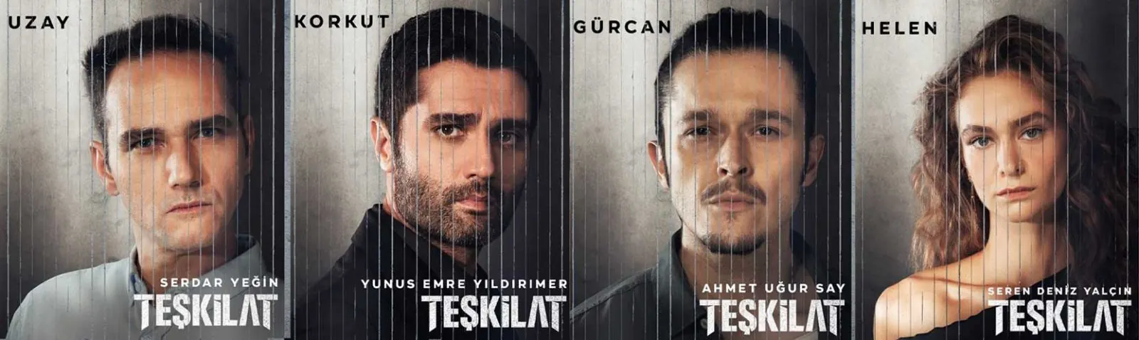 Serdar Yeğin (Uzay), Yunus Emre Yıldırımer (Korkut), Ahmet Uğur Say (Gürcan), Seren Deniz Yalçın (Helen)