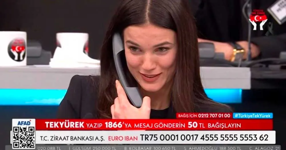 Mensagem de Pınar Deniz para as crianças doadoras na campanha organizada devido ao terremoto na Turquia!