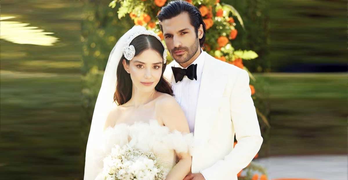 Özge Gürel et Serkan Çayoğlu se sont mariés à Vérone, la ville des amoureux !