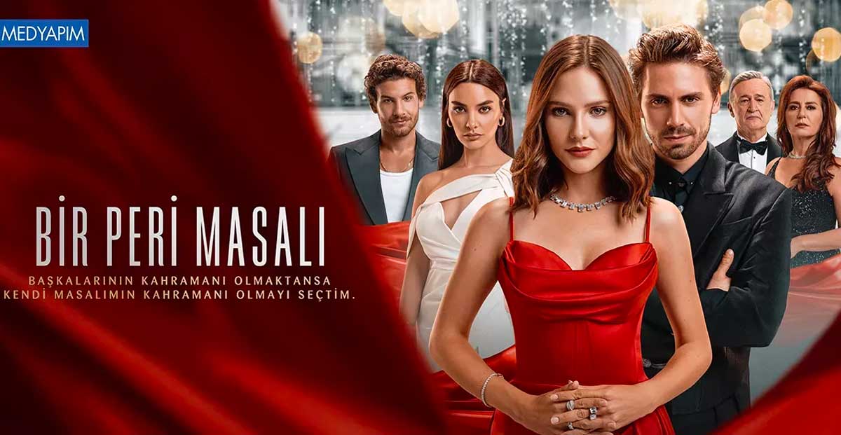 What kind of series is Bir Peri Masalı? Who is in the cast?