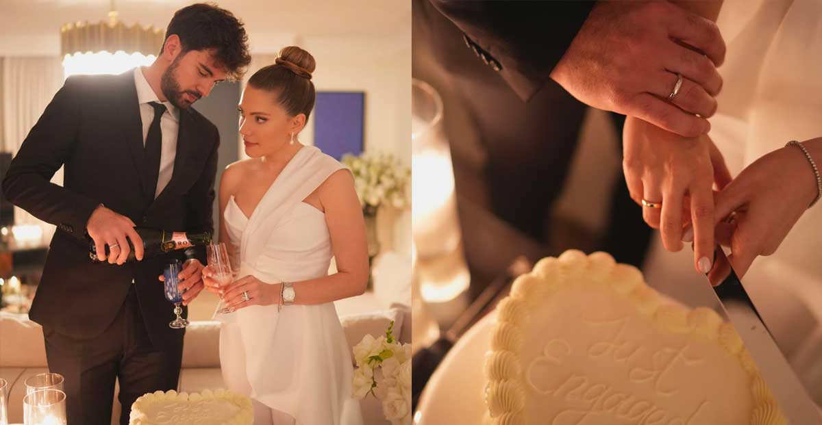 Eda Ece und Buğrahan Tuncer haben sich verlobt!