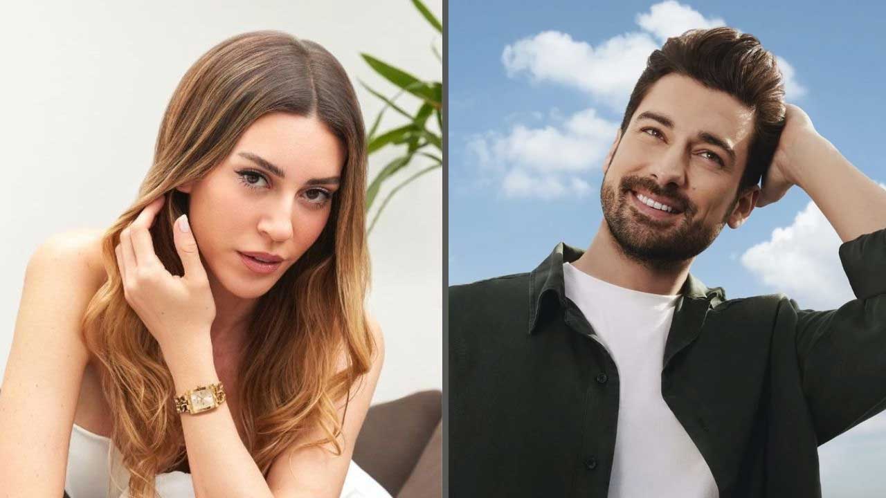 Alp Navruz and Sinem Kobal met in the same film!